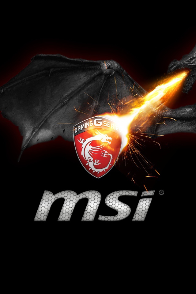 Дракон логотип MSI G Series MSI Gaming