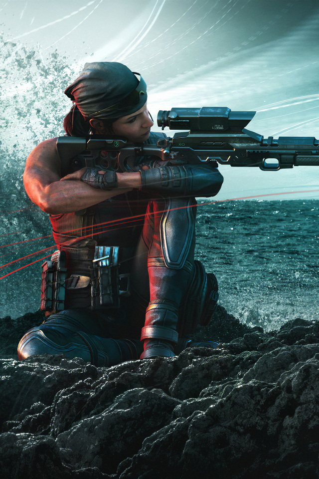 Персонаж компьютерной игры Rainbow Six Siege Operation Shifting Tides 2019