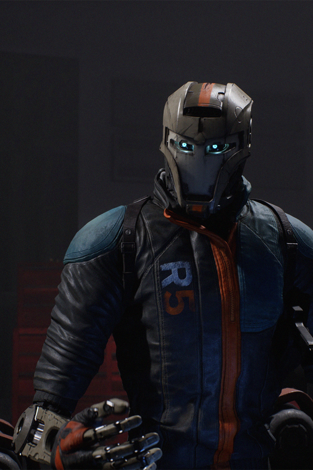 Киборг из компьютерной игры Disintegration, 2020