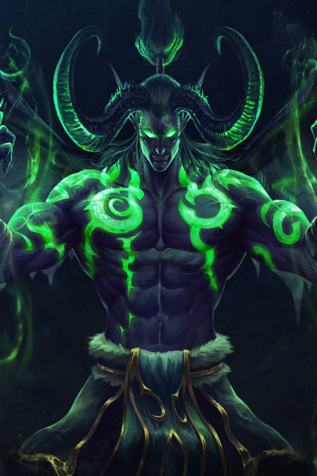 Демон  из компьютерной игры Warcraft III: Reforged