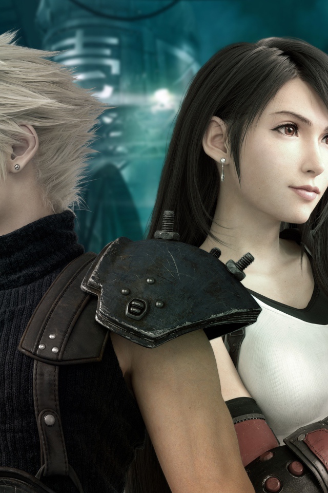 Постер компьютерной игры Final Fantasy VII Remake