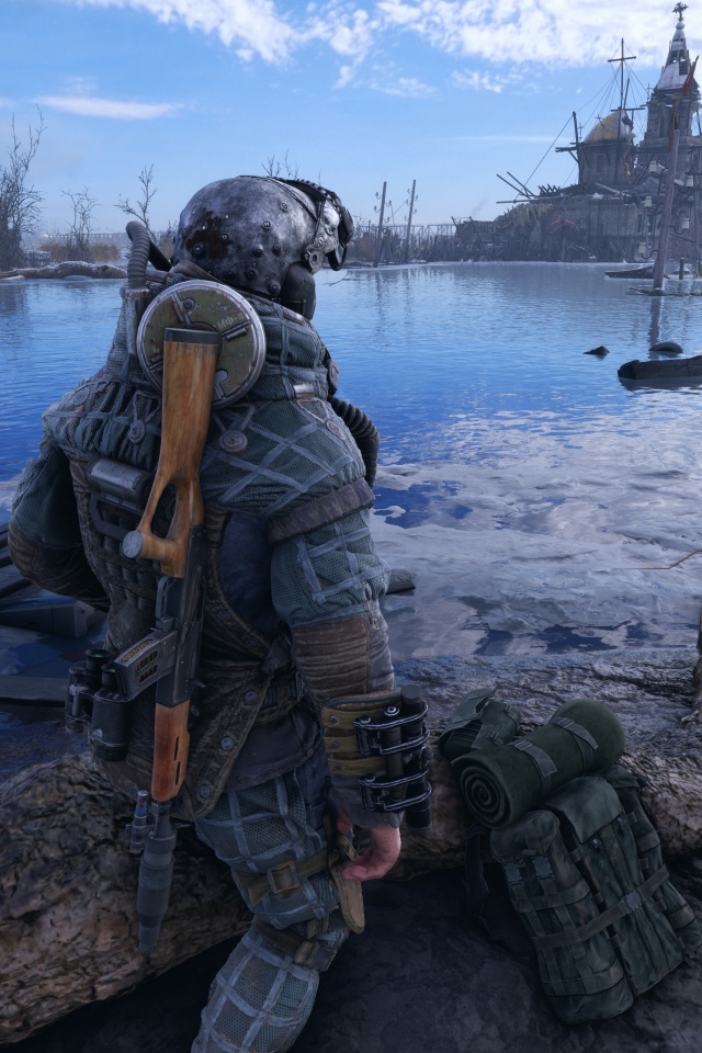 Кадр компьютерной игры  Metro Exodus, 2019