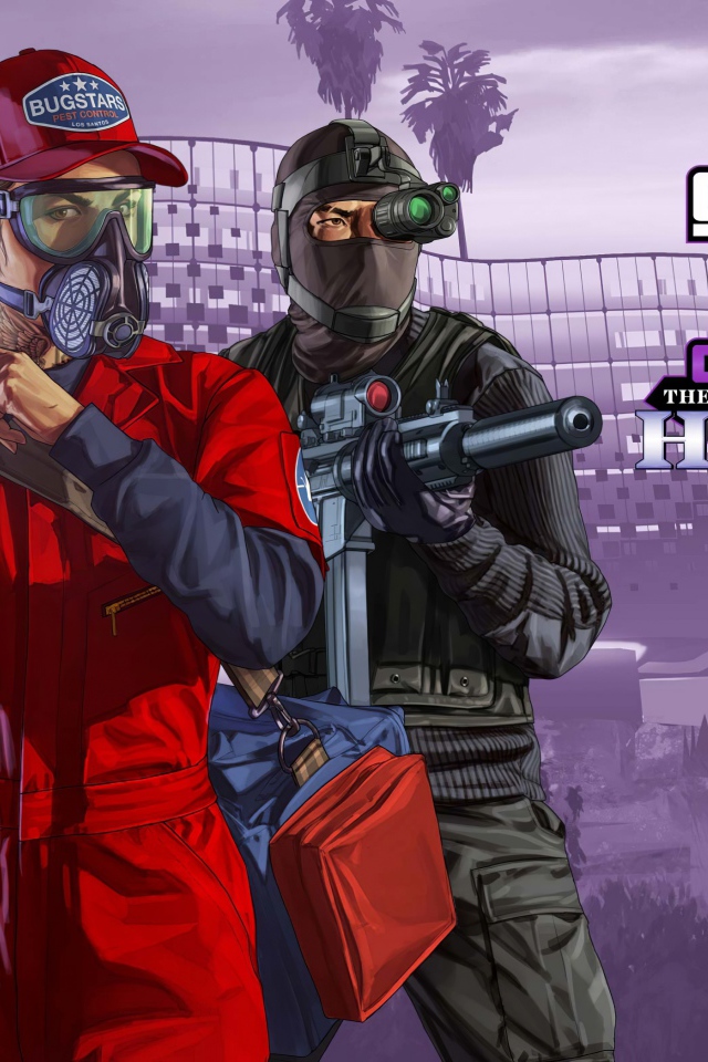 Постер игры GTA Online: The Diamond Casino Heist, 2020