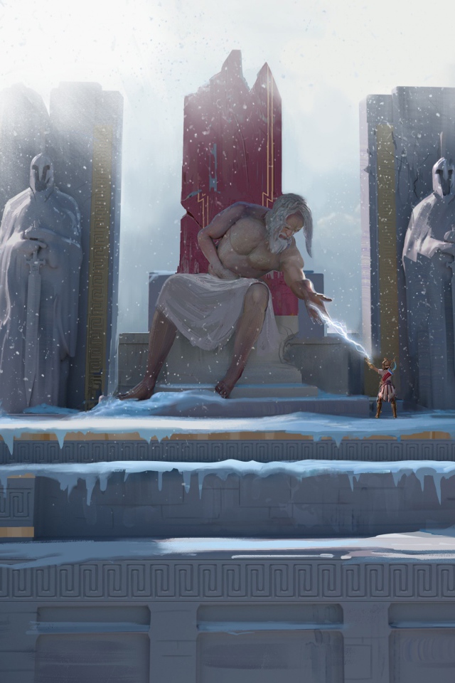 Бог на Олимпе компьютерная игра Gods & Monsters, 2020