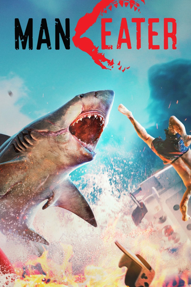 Постер видеоигры Maneater, 2020