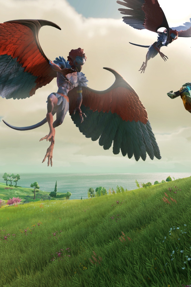 Бой с монстрами компьютерная игра Gods & Monsters, 2020