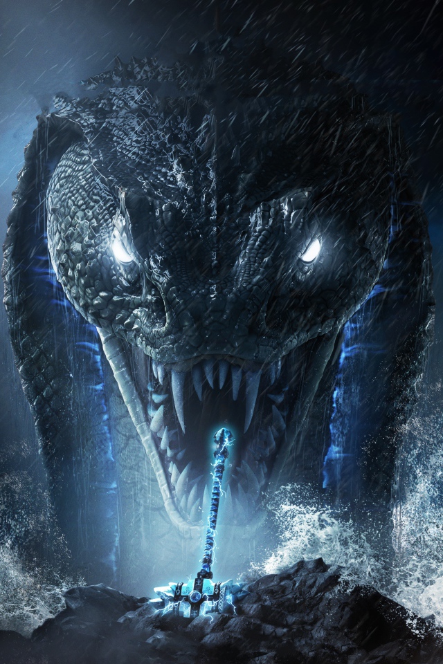 Монстр из видеоигры  Wrath of the Jormungandr