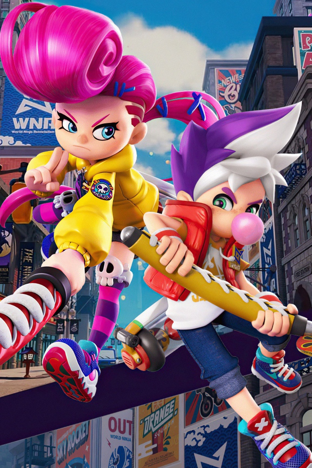 Персонажи видеоигры Ninjala, 2020