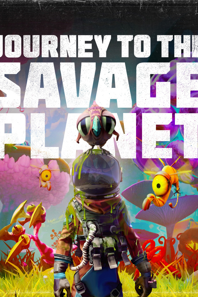 Постер новой компьютерной игры Journey to the Savage Planet, 2020