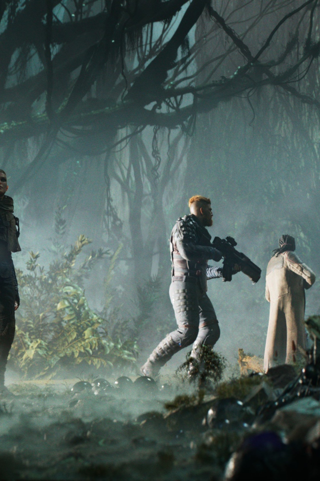 Скриншот компьютерной игры экшена Outriders