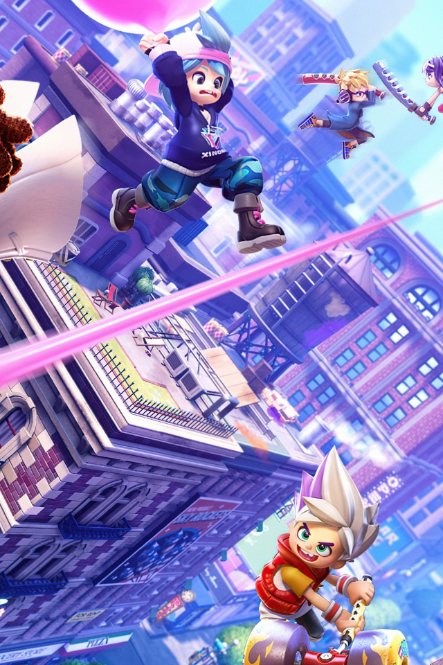 Скриншот компьютерной игры Ninjala, 2020