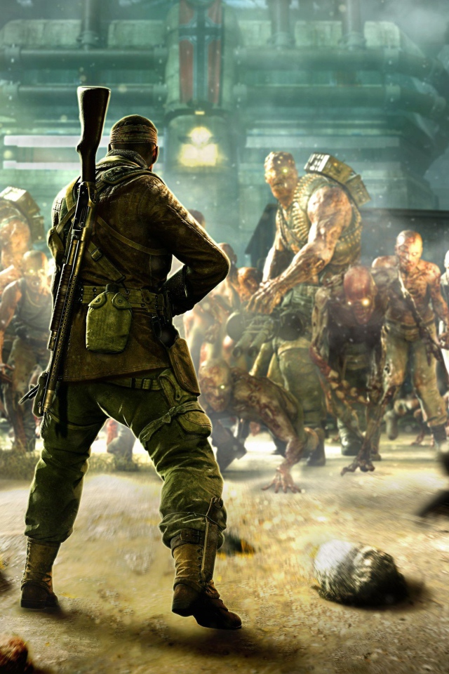 Скриншот компьютерной игры Zombie Army 4: Dead War