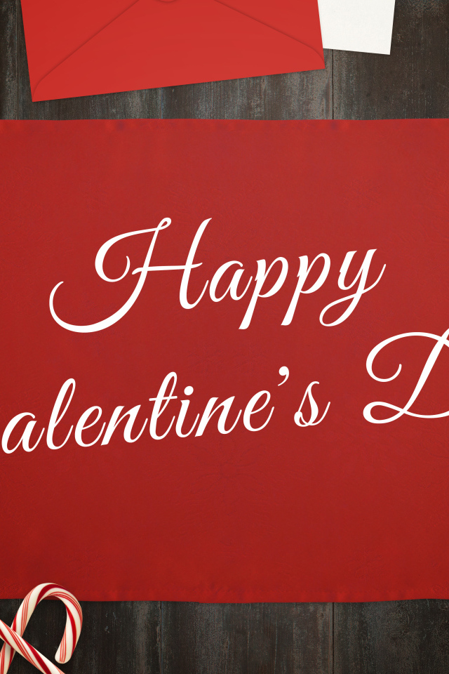 Открытка с подарками на день Святого Валентина