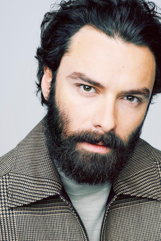 Темноволосый мужчина, актер Эйдан Тёрнер