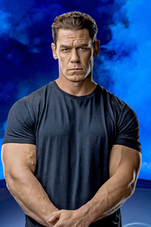Actor John Cena in the new movie Fast and the Furious 9, 2020