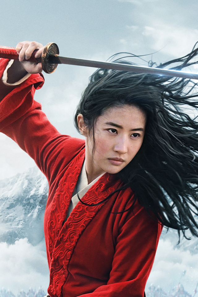 Актриса Лю Ифэй  в новом фильме Мулан, 2020