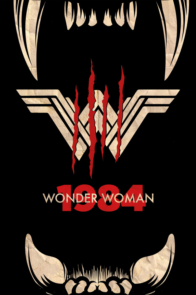 Постер нового фильма Чудо-женщина: 1984, 2020
