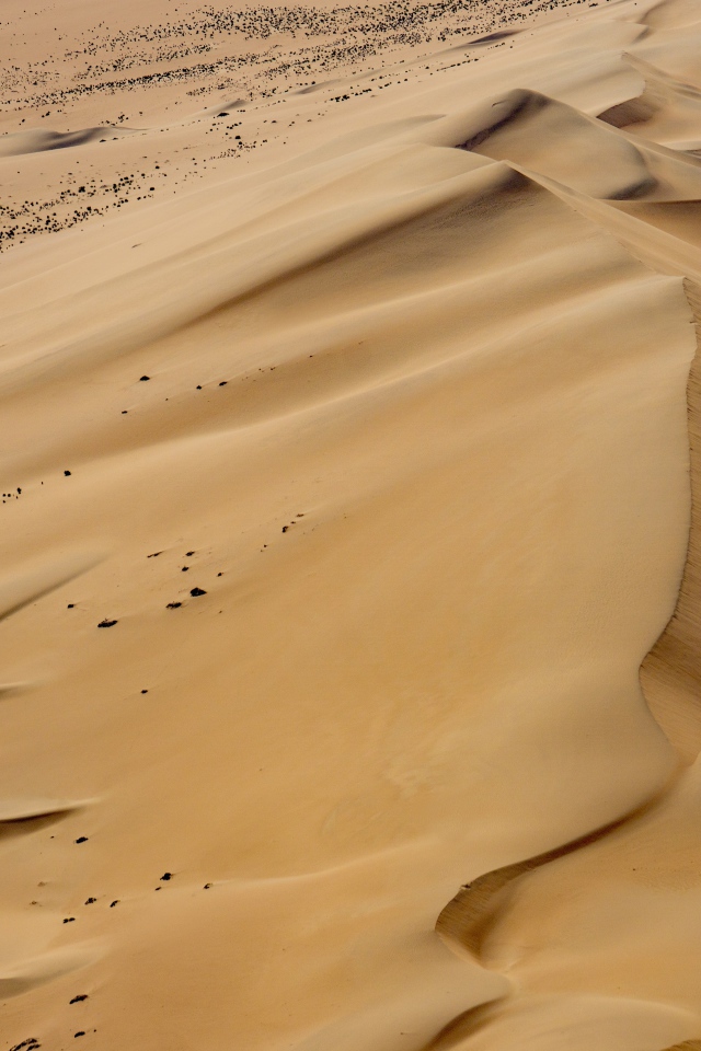 Бескрайняя пустыня Намибии 