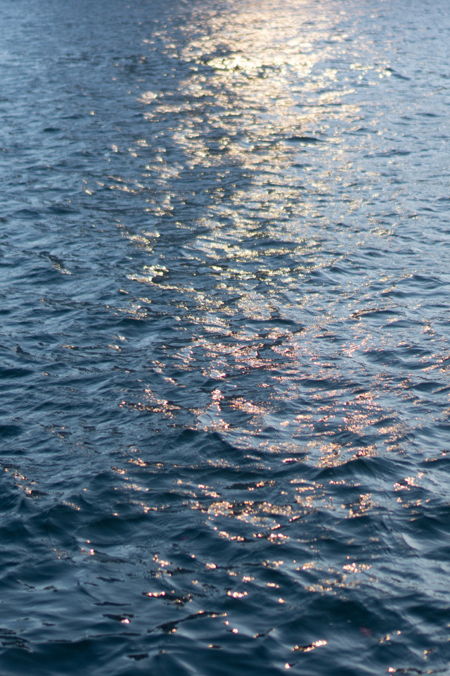 Спокойное море крупным планом