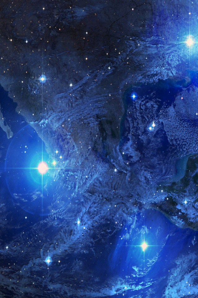 Большая планета земля в безграничной вселенной 