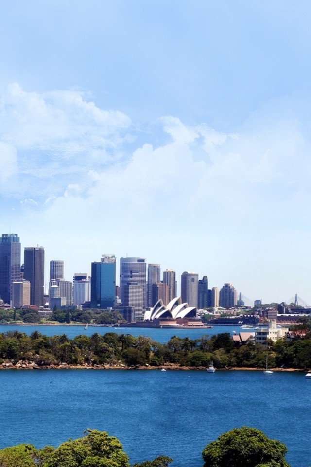 Вид на город Сидней, Австралия