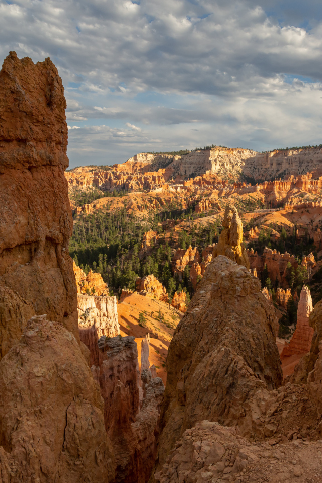 Вид на живописный Брайс-Каньон, США