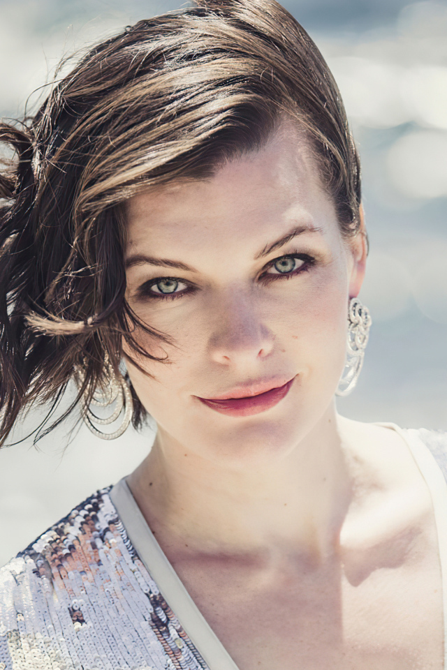 Популярная американская актриса Милла Йовович