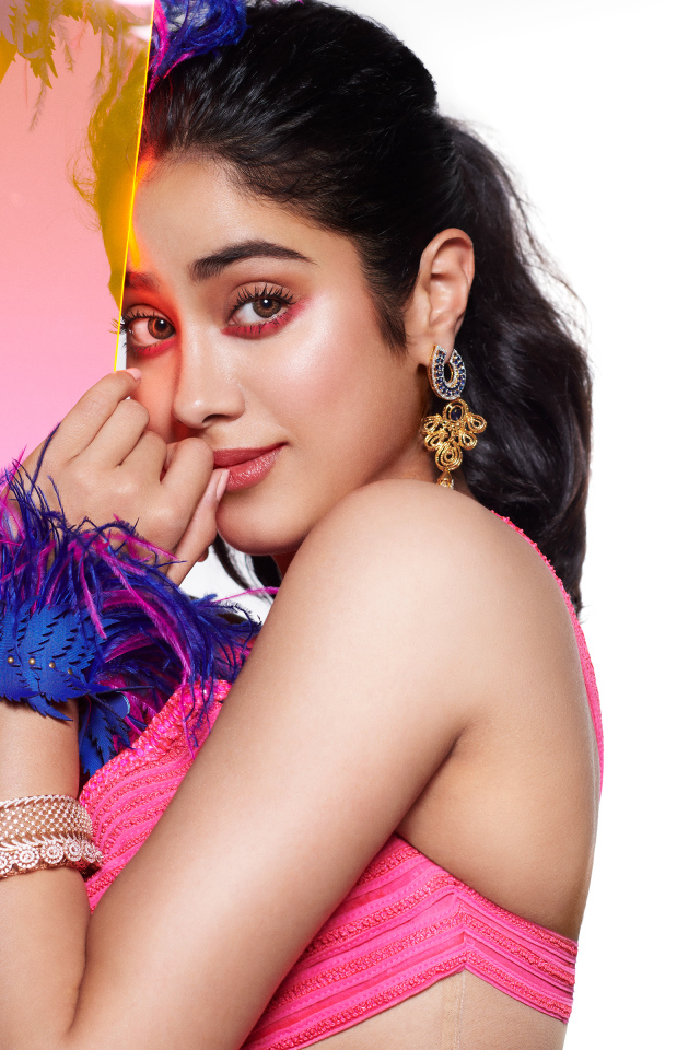 Молодая актриса болливуда Джанви Капур 