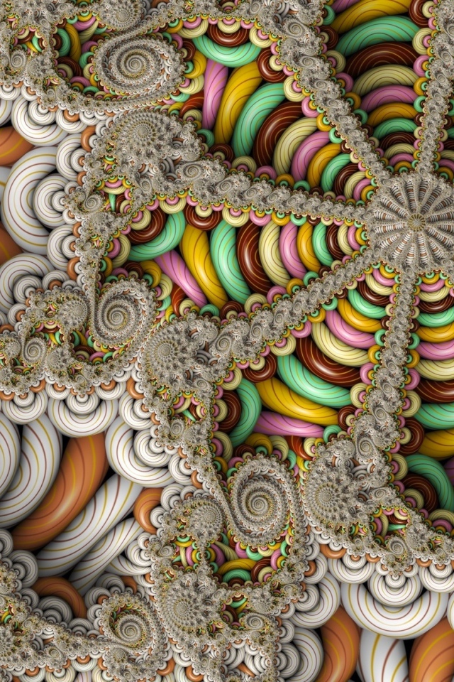 Красивые абстрактные морские узоры