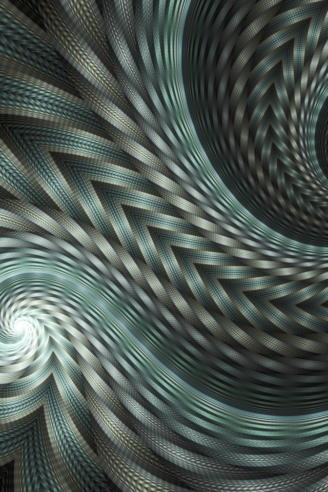 Красивый серый спиральный узор