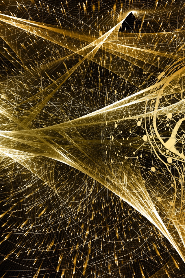 Лицо человека разрушается на волны