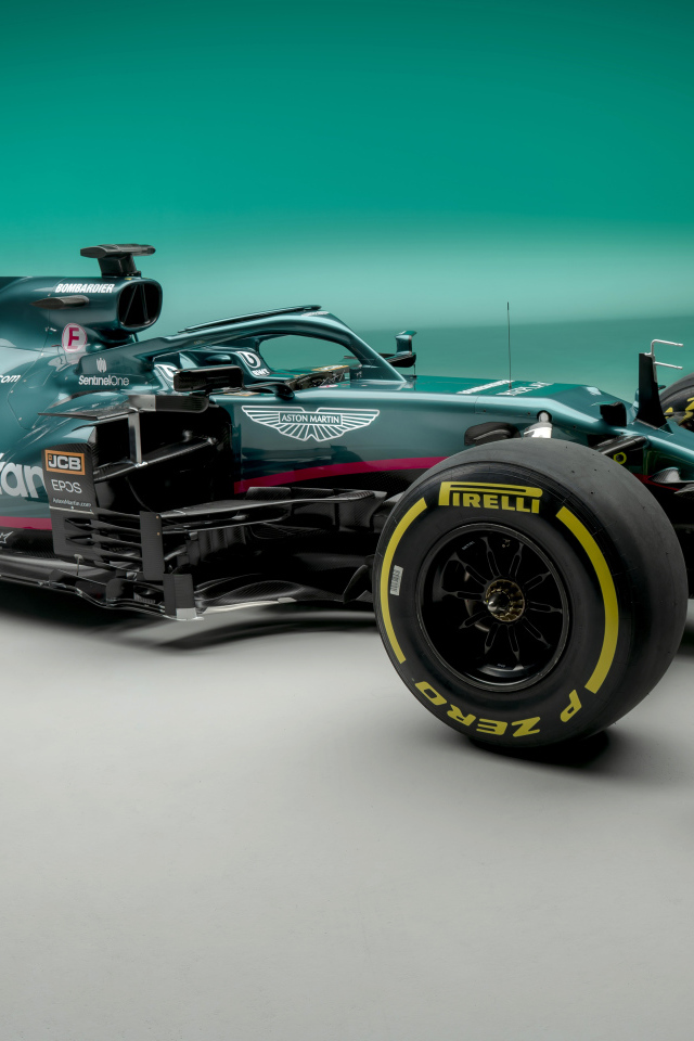 Гоночный автомобиль Aston Martin AMR21 2021 года серии  F1