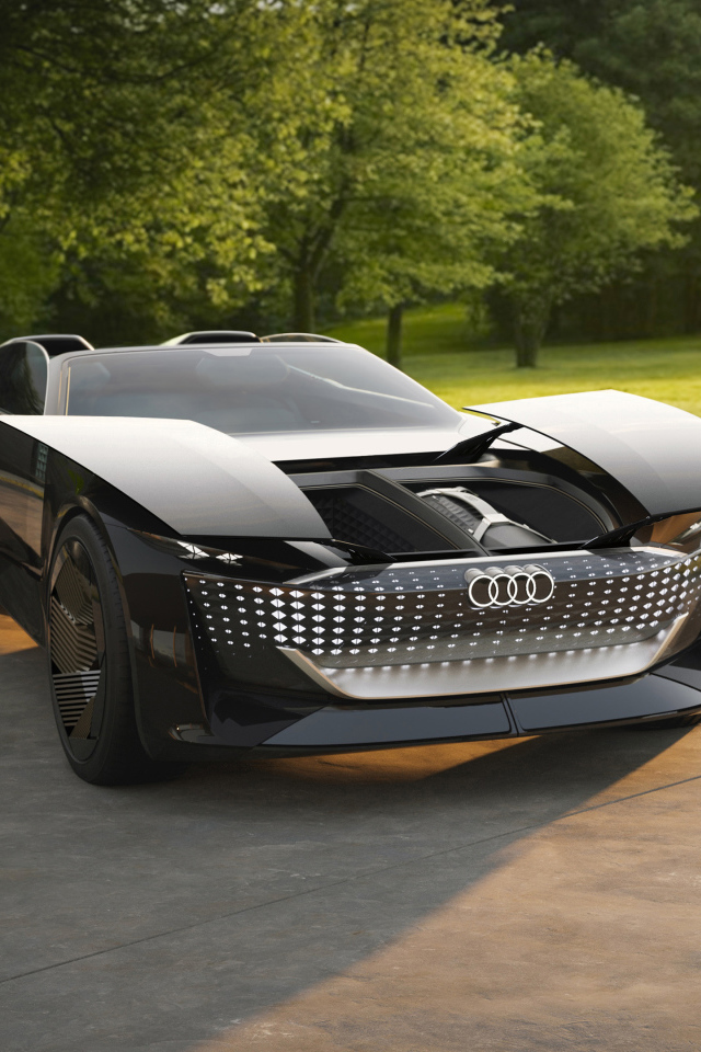 Необычный автомобиль Audi Skysphere Concept 2021 года