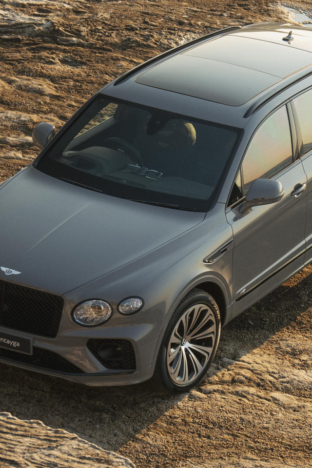 Внедорожник Bentley Bentayga V8 First Edition 2021 года вид сверху
