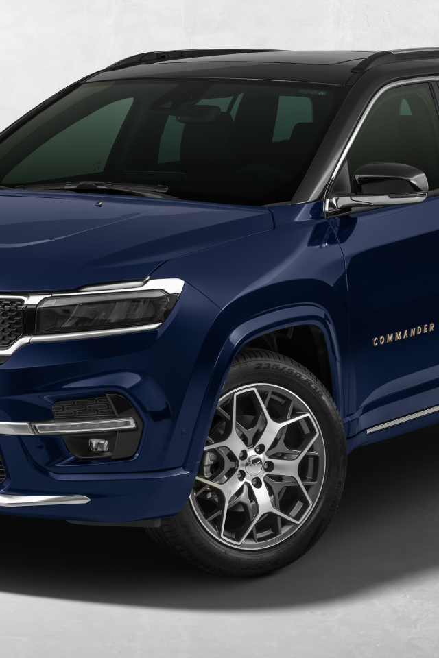 Синий внедорожник Jeep Commander Overland T270 2021 года