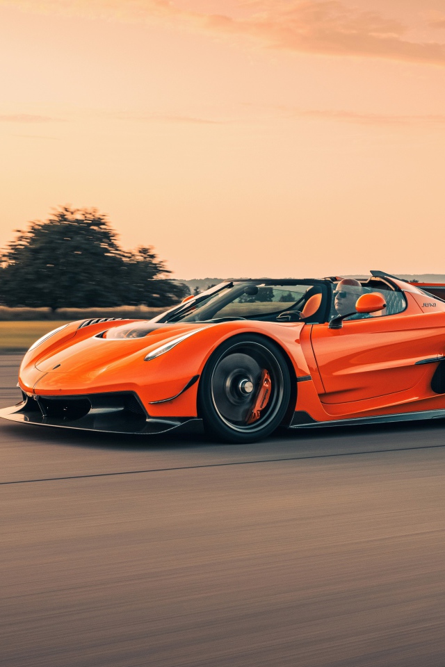 Спортивный Koenigsegg Jesko Prototype 2021 года