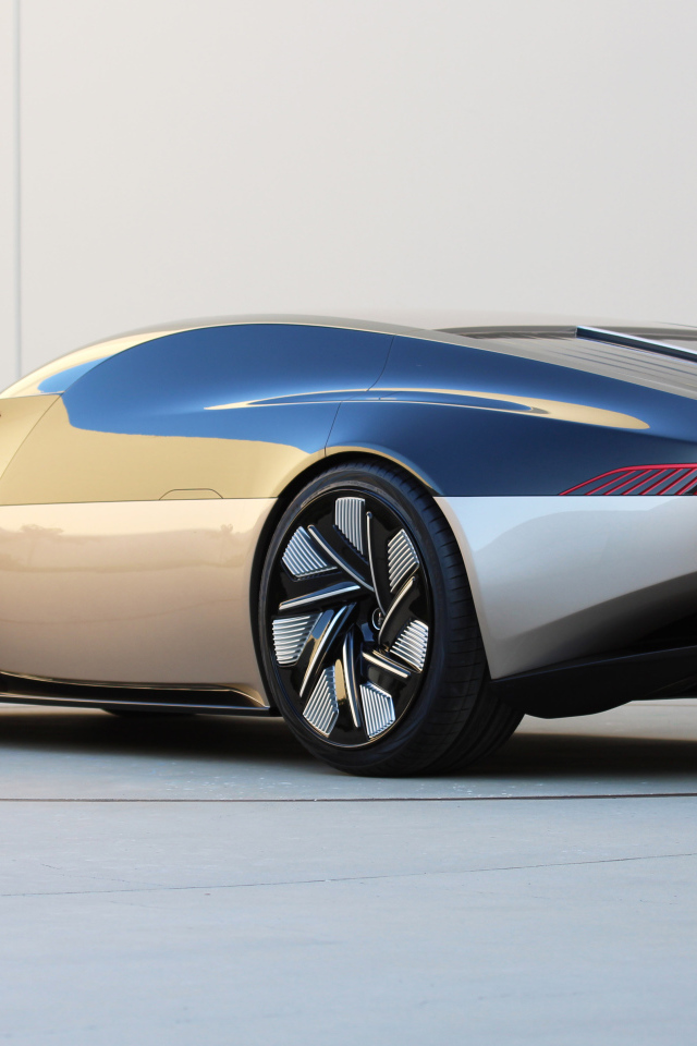 Автомобиль Lincoln Anniversary Concept 2021 года вид сзади