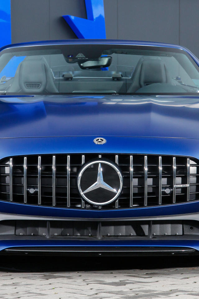 Синий Posaidon RS 830+ Roadster 2021 года вид спереди 