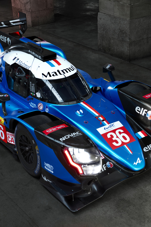 Гоночный спорткар Alpine A480 2021 года