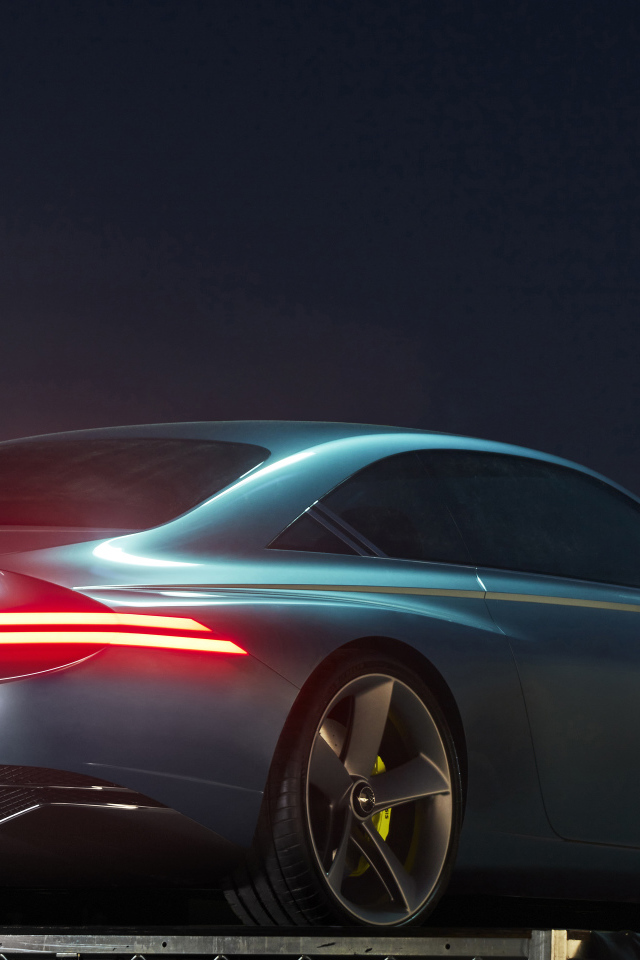 Автомобиль Genesis X Concept 2021 года вид сзади