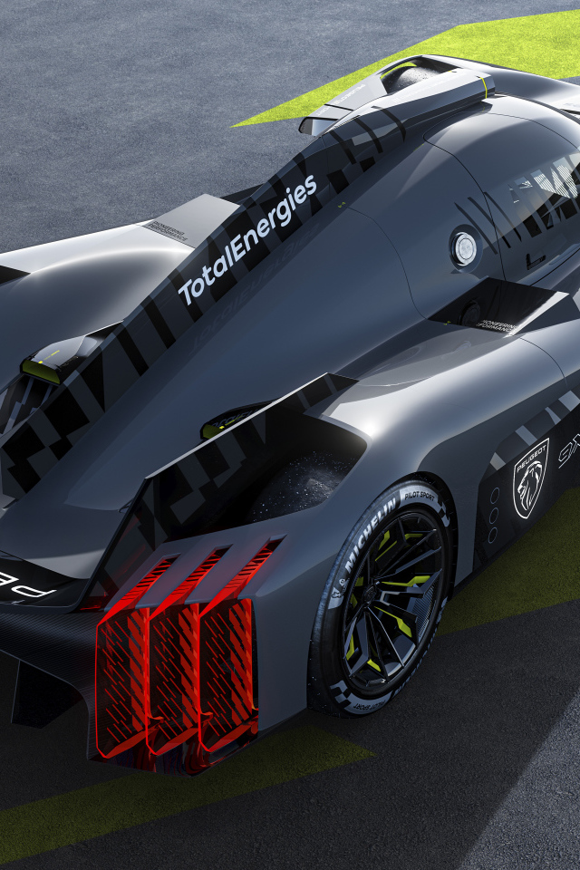 Гоночный автомобиль Peugeot 9X8,  2022 года