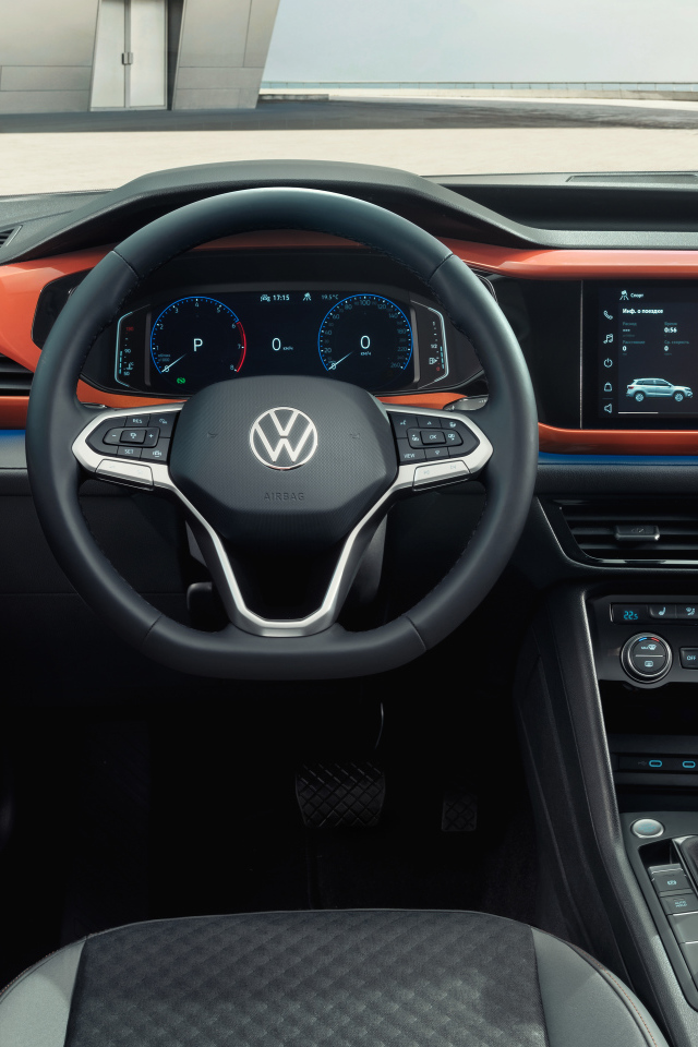 Кожаный салон автомобиля Volkswagen Taos 4MOTION 2021 года