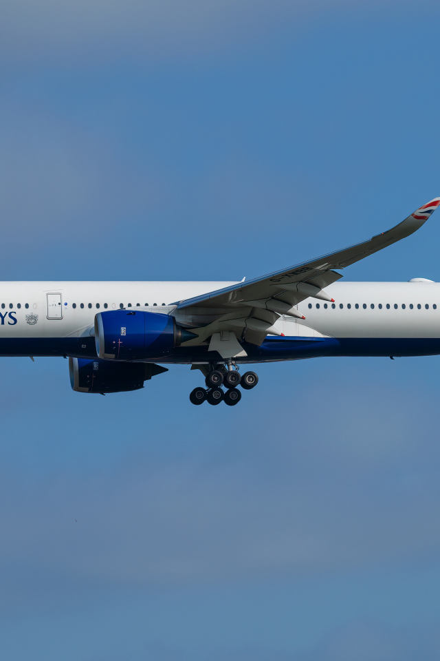 Пассажирский Airbus  A350-1000 авиакомпании British Airways