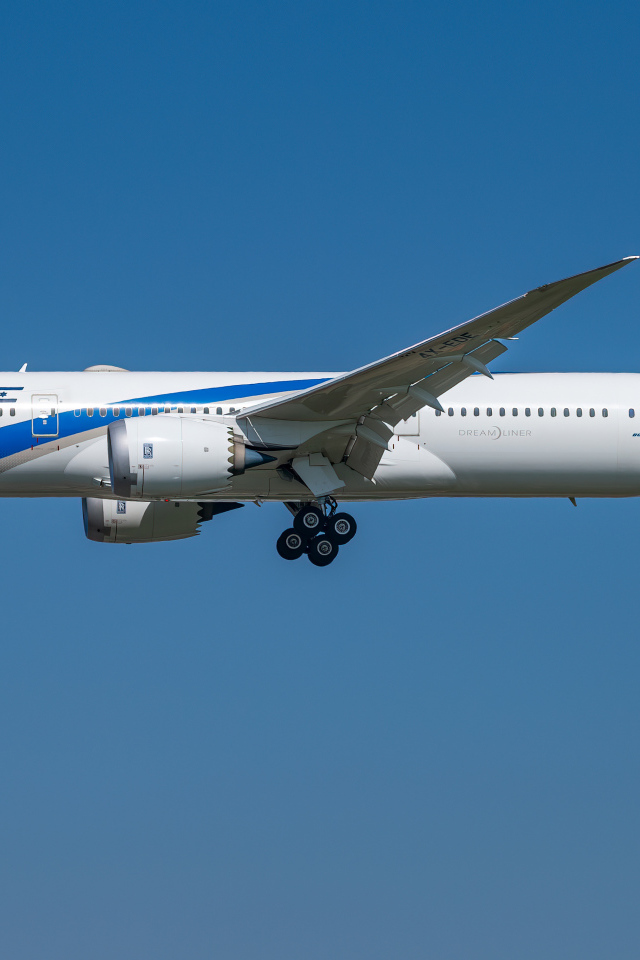 Пассажирский Boeing 787-9 авиакомпании El Al