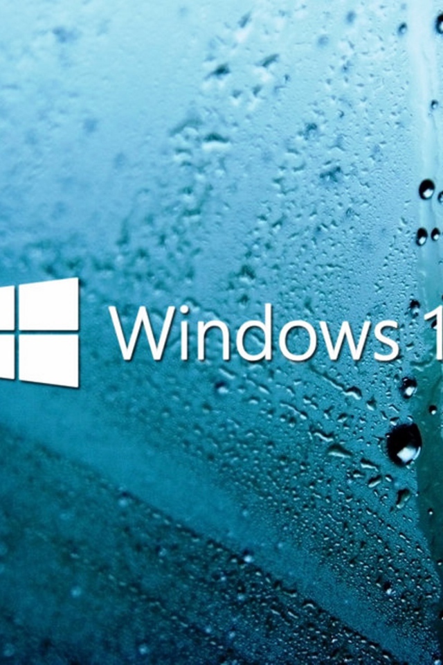 Мокрое стекло для заставки windows 10