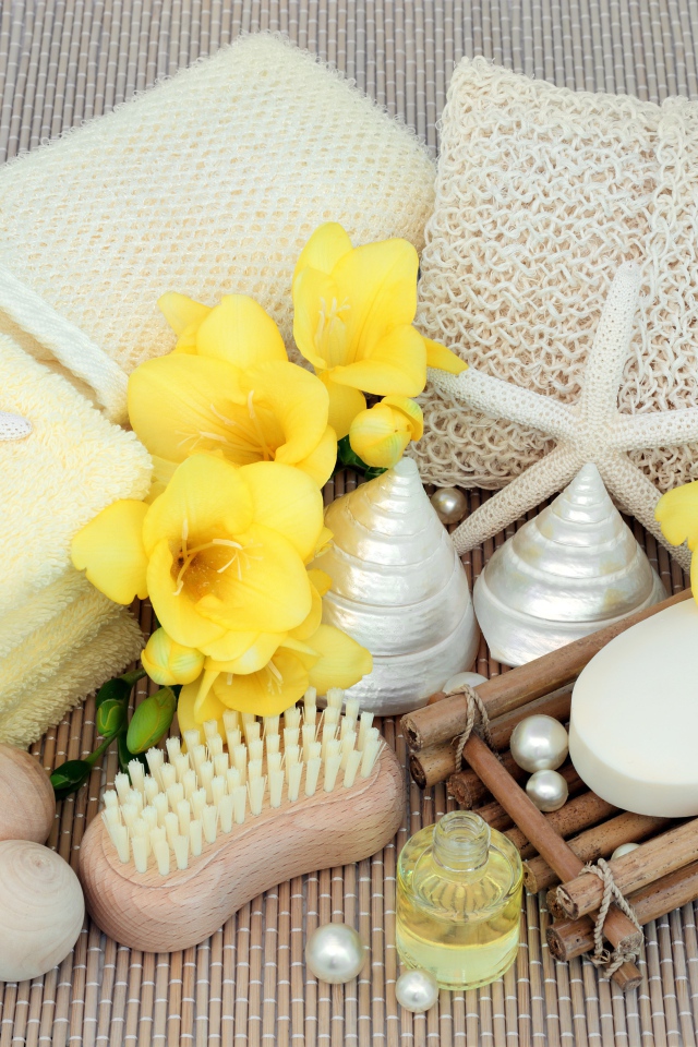 Большой набор средств для СПА процедур