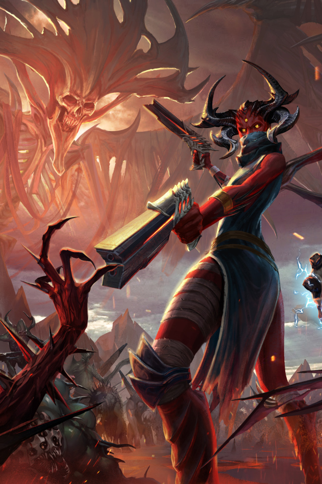 Постер компьютерной игры Metal: Hellsinger, 2021