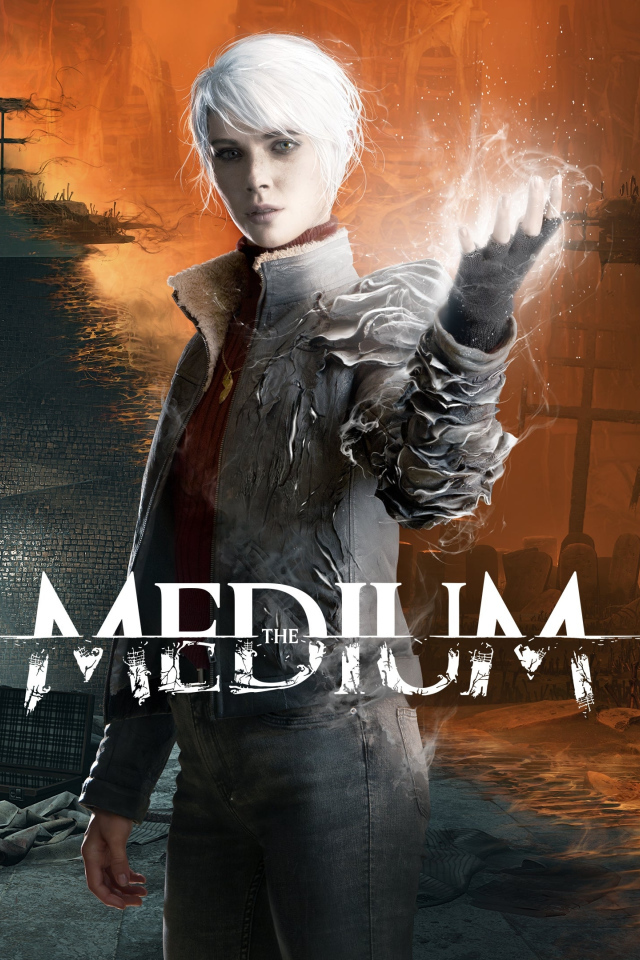 Постер новой компьютерной игры  The Medium, 2021