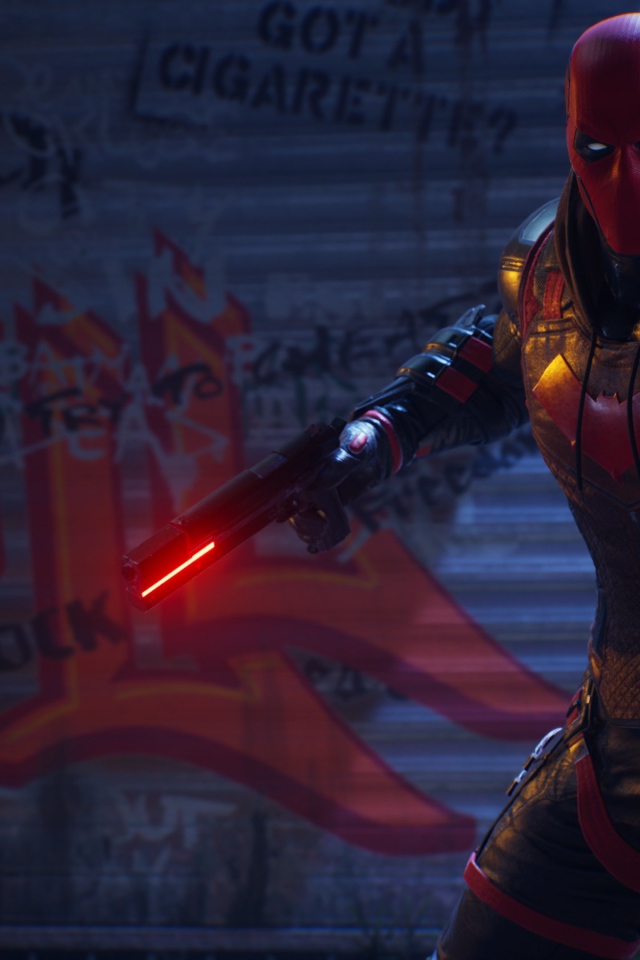 Красный колпак персонаж компьютерной игры Gotham Knights, 2021