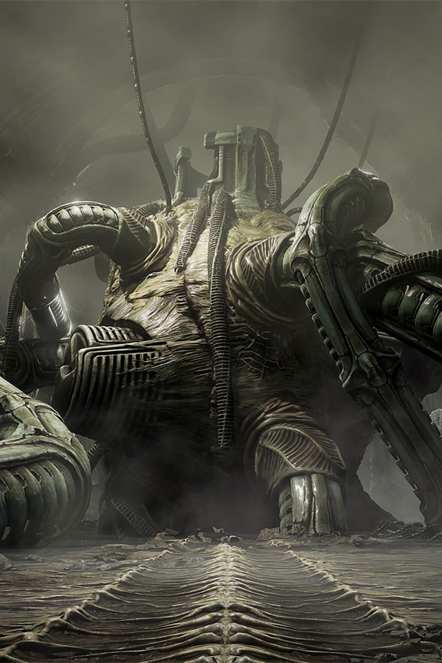 Скриншот компьютерной игры Scorn, 2021